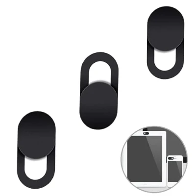 Abbildung von CCLKHY 3 Stück Webcam Abdeckung, Cover Kamera Laptop, Slider, Ultra Thin Privacy Web Abdeckung für Tablet, Smartphone, Computer, PC, Laptops, MacBook, iMac, iPad