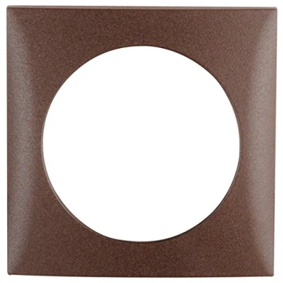 Abbildung von Berker FRA321225 Integro Flow Rahmen 1 fach braun matt SB