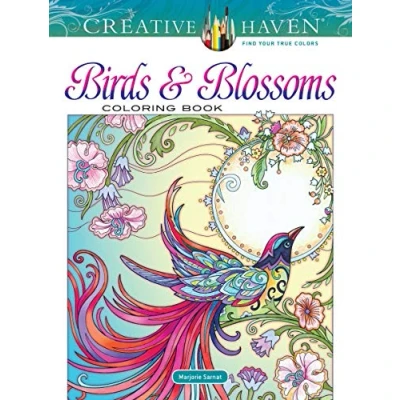 Abbildung von Creative Haven Birds and Blossoms Coloring Book (Creative Books)