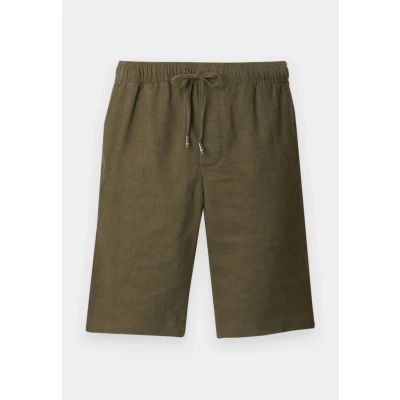 Abbildung von Tommy Hilfiger Herren Harlem Po Linen Mw0Mw37804 Chino Shorts, Khaki (Army Green), 32W