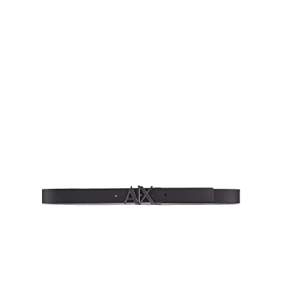 Abbildung von Armani Exchange Reversible BELT Gürtel, Größe: 28, Black