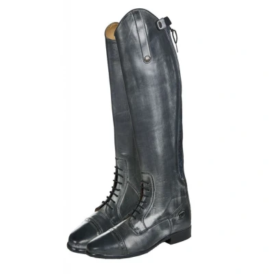 Abbildung von HKM Reitstiefel Valencia Schwarz/Grau 38 R/R