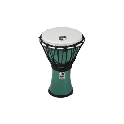 Abbildung von Toca Percussion TFCDJ 7MG Djembe Freestyle ColorSound Metallic Green