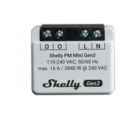 Abbildung von Shelly Plus PM Mini Gen 3 Kabelloser WLAN Schalter, Bluetooth