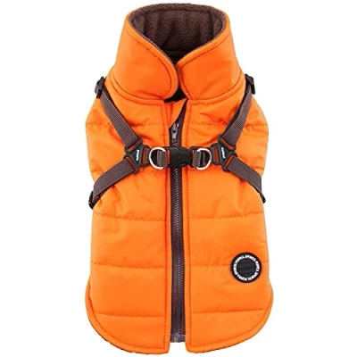 Abbildung von Puppia Unisex Authentische Winterweste, Mountaineer Ii, Medium, Orange Hundemantel, Orange, M EU