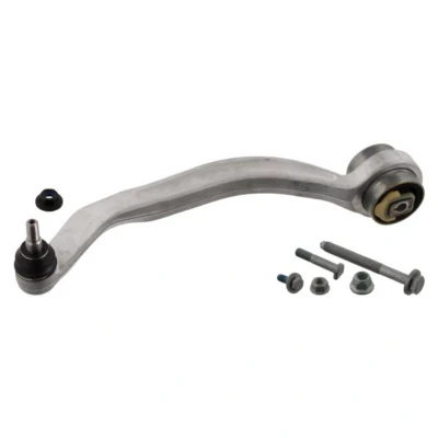 Abbildung von febi BILSTEIN 33364 Querlenker Plus mit Anbaumaterial Trag /Führungsgelenk, Lager Vorderachse links, unten, hinten Aluminium