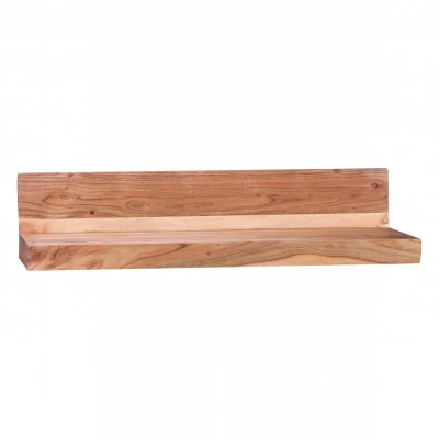 Abbildung von Massivholz Wandregal 80 cm Akazie