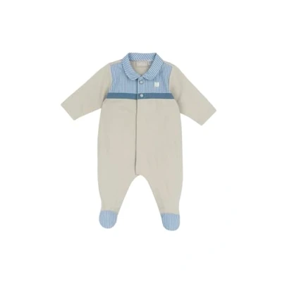 Abbildung von Chicco Front AND LEG Opening Strampler für Kinder, Größe: 72, Beige
