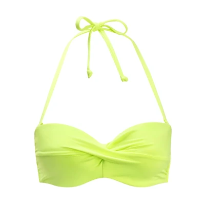 Abbildung von s.Oliver Bandeau TOP Bikinitop lime, Damen, Größe: 34xD, Lime