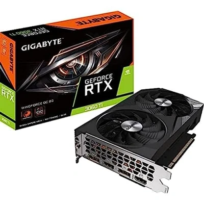 Abbildung von Gigabyte Computer Vaizdo plokštÄ GeForce RTX 3060 Ti WINDFORCE OC 8GB GDDR6 2xHDMI 2xDP