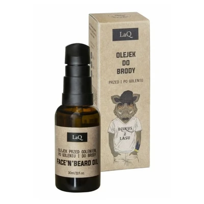 Abbildung von LAQ Forest Savage Pre &amp; After Shave Bartöl 30ml 0,03 l