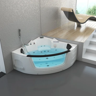 Abbildung von HOME DELUXE Whirlpool Badewanne LAGUNA L Kompakt, Eckwanne, 2 Personen