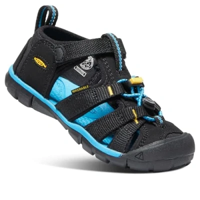 Abbildung von Keen Seacamp 2 Cnx Unisex Kinder Sandalen , Schwarz Black Yellow, 32/33 EU