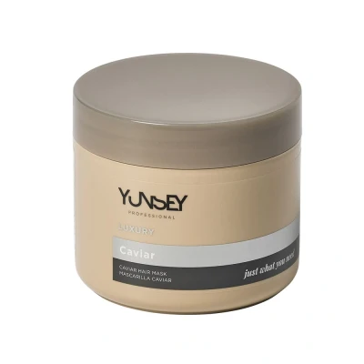 Abbildung von Yunsey Maske mit Kaviarextrakten für extremen Glanz der Haare 500 ml Professionelle Produktreihe