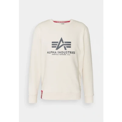 Abbildung von Alpha Industries Sweatshirt, Herren, Größe: XXL, Jet stream white