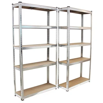 Abbildung von TRUTZHOLM Lagerregal 180x90x30cm 2er Set 875 kg 10 Böden Archivregal Aktenregal Steckregal Schwerlastregal Kellerregal Metallregal Regal Garagenregal