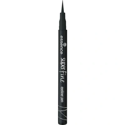 Abbildung von essence cosmetics super ultra eyeliner pen, Eye Liner, Nr. 01 black, schwarz, definierend, langanhaltend, vegan, ohne Parfüm, Alkohol (1ml)