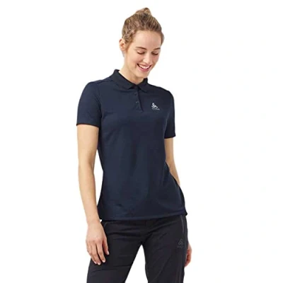 Abbildung von Odlo Damen F dry Polo Shirt, Dark Sapphire, L EU