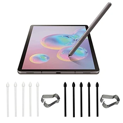 Abbildung von Ersatzspitzenspitzen, Stylusspitzen S Pen Spitzen für Samsung Galaxy Tab S6 Lite S6/S7/S7+ Note10/Note20 Tipps (Weiß)