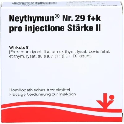 Abbildung von Neythymun Nr.29 f+k pro inject.St. II Am 5X2 ml