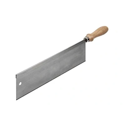 Abbildung von wolfcraft I Handsäge 6950000 für Holz, Tischlerplatten, kunststoffbeschichtete Spanplatten, Fußleisten geeignet Zahnform geschränkt &amp; geschliffen verzahnte Länge 300 mm
