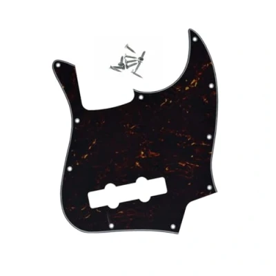 Abbildung von Dopro Jazz Bass J Pickguard für USA/Mexican 4 String FD Dark Tortoise
