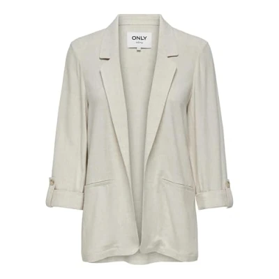 Abbildung von ONLY Onlsiesta OPEN Blazer, Damen, Größe: 34, Moonbeam