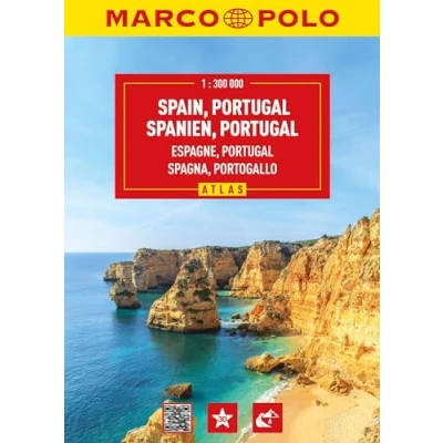 Abbildung von MARCO POLO Reiseatlas Spanien, Portugal 1:300.000: mit Europa 1:4,5 Mio.