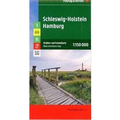 Abbildung von Schleswig Holstein Hamburg, Straßen und Freizeitkarte 1:150.000, freytag &amp; berndt: Mit Infos, Top Tips (freytag berndt Auto + Freizeitkarten, Band 1)