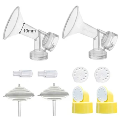 Abbildung von Maymom Brusthauben Set für Medela Freestyle Milchpumpen (19mm Durchmesser)