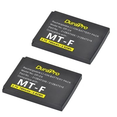 Abbildung von DuraPro 2Packs Battery Akku Compatible for AVM Fritz!Fon C5 / C4 M2 MT F Motorola MOTOFONE F3, EM325, M325, EM25, 12BAT006, 312BAT016