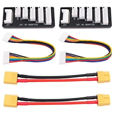 Abbildung von WANGCL Parallele Ladeplatine Balance Ladegerät Erweiterung XT60 Stecker für RC Lipo Batterieladung Kompatibel mit HOTA D6 D6PRO D6+