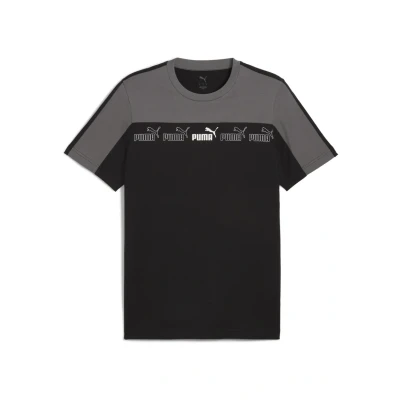 Abbildung von Puma Around THE Block Tshirt print, Herren, Größe: Small, Cool dark gray