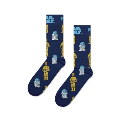 Abbildung von Happy Socks STAR WARS™ R2D2 &amp; C3PO SOCK (DE/NL/SE/PL, Numerisch, 41, 46, Regular, Mehrfarbig)