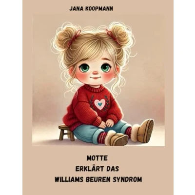 Abbildung von Motte erklärt das Williams Beuren Syndrom: kindgerecht Syndrom und zeigt, wie Vielfalt unser Leben bereichert. Ein Buch für mehr Verständnis Empathie.