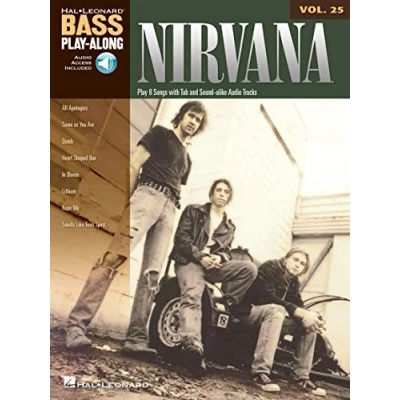 Abbildung von Nirvana: Noten, CD, Tabulatur für Bass Gitarre (Bass Play along, Band 25): Along Volume 25 25, 25)