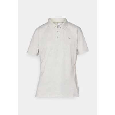 Abbildung von Calvin Klein Herren Planet Feuchtigkeit Wicking Superpolohemd Silber XL