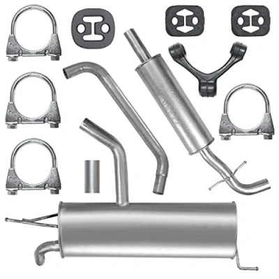 Abbildung von Auspuffanlage Schalldämpferset Auspuff für VW Golf 5 V 1.4i 16V Fsi auch Plus, 6 VI