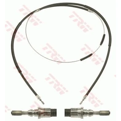 Abbildung von TRW GCH3017 Handbremsseil 2715, 890 Scheibenbremse FIAT: Ducato III Kastenwagen, Bus, Pritsche / Fahrgestell