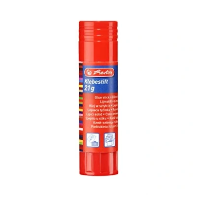 Abbildung von Herlitz 10410520 Klebestift, 21 g, lösungsmittelfrei, farblos, 1 Stück