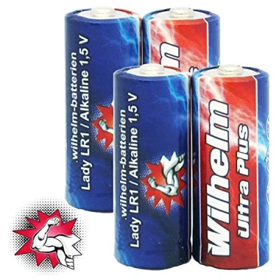 Abbildung von 4 x WILHELM Lady N LR1 MN9100 4001 910A 1,5V Batterien