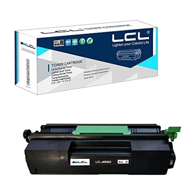Abbildung von LCL kompatibel Toner 408062 408061 408060 400DN 450DN 450LE SP400E SP400LE 5000Pages (1 Schwarz) für Ricoh SP