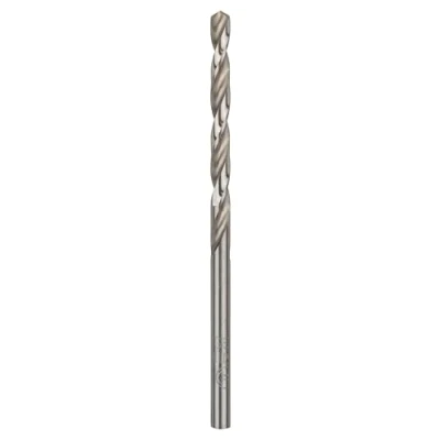 Abbildung von Bosch 10x PRO Metal HSS G Spiralbohrer Standardlänge (für Nichteisenmetalle, Stahl, Ø 4,30 mm, Professional Zubehör Bohrmaschine/Schrauber)