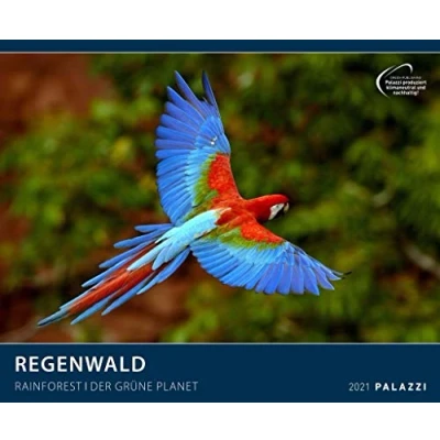 Abbildung von Regenwald 2021 Bild Kalender Wand Planer 60x50: Rain Forest. Der grüne Planet