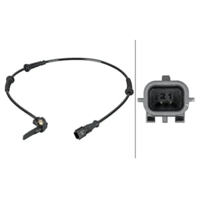 Abbildung von HELLA 6PU 012 806 941 ABS Sensor Hallsensor 2 615 RENAULT: SCENIC 3, GRAND MEGANE 3 Grandtour, DACIA: Duster SUV