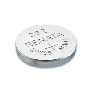 Abbildung von Renata einzelne Uhrenbatterie Swiss Made 362 oder SR 721 SW AG 11 1,5 V (1 x SW)
