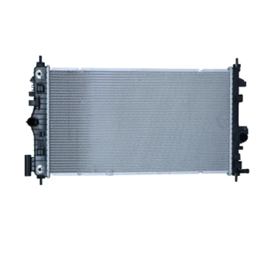 Abbildung von NRF 50047 Kühler, Motorkühlung Aluminium 680 378 26 Kühlrippen gelötet OPEL: Insignia A Sports Tourer, Schrägheck, Limousine