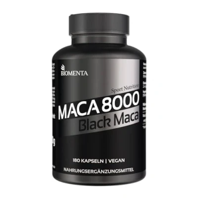 Abbildung von BIOMENTA Maca 8000 Kapseln, 180,00 St., 90 g