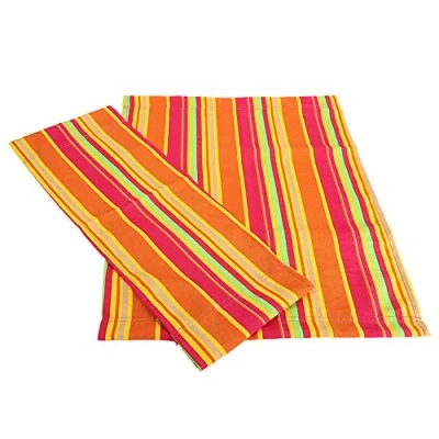 Abbildung von Atyhao Home Director Stuhl Ersatz Leinwand, Directors Stuhlbezug Kit Leinwand Sitz und Rücken Hocker Protector(Bunt)