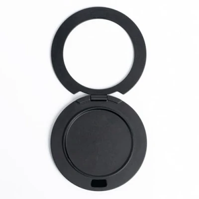 Abbildung von Ganinno R Stand Phone Grip Magnetic Base for iPhone 12 13 14 Series,Magnetic Desk Stand, Compatible with MagSafe Cases, Removable Socket PopSocket Collapsible (Black)